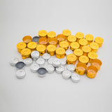 Easily pierceable and easily pull-off aluminum cap