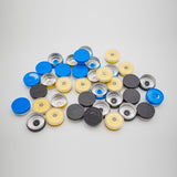 Aluminum-plastic composite cap for antibiotic bottles