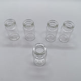 Low-borosilicate glass tubing oral liquid bottles